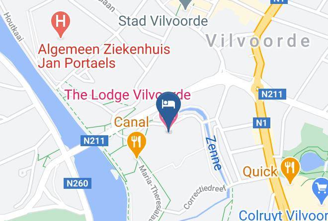 The Lodge Vilvoorde Map