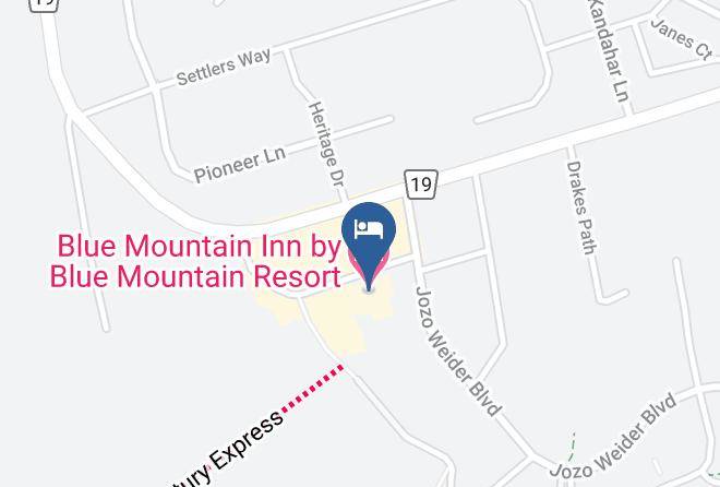 Grey - Blue Mountain Inn By Blue Mountain Resort Maps