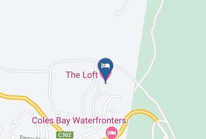 Glamorganspring Bay - The Loft Maps