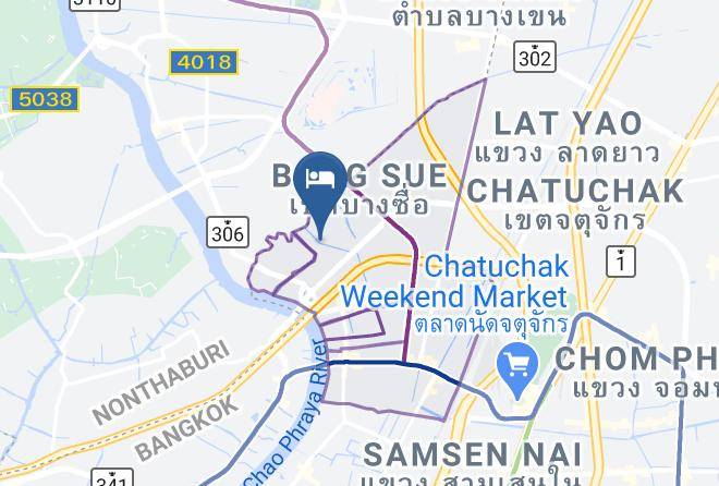 Phra Nakhon - The Loft Resort Maps
