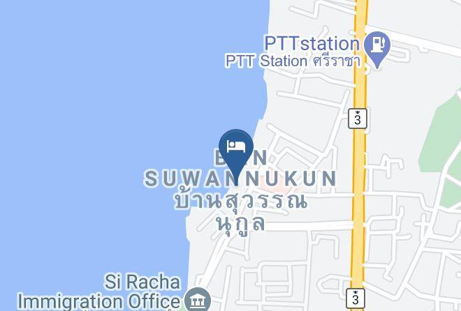 Si Racha District - The Loft Seaside Sriracha Hotel Maps