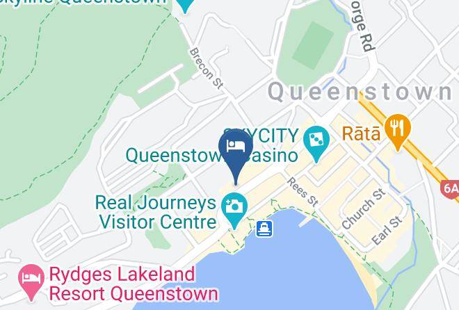 Queenstown Lakes - The Lofts Apartments Queenstown Maps