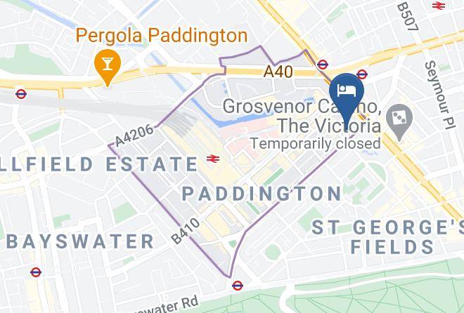 London - The London Hotel Maps