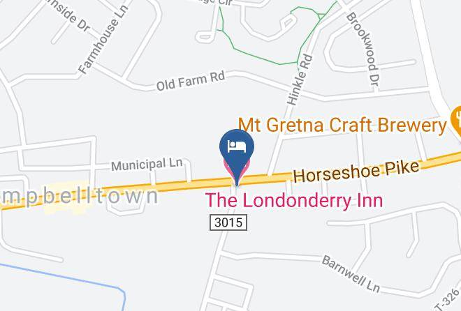 The Londonderry Inn Map