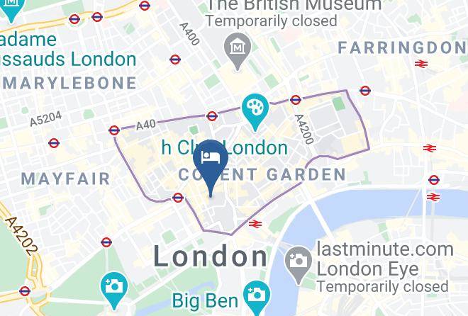 The Londoner Hotel Map