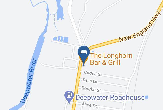 Glen Innes Severn - The Longhorn Bar & Grill Maps