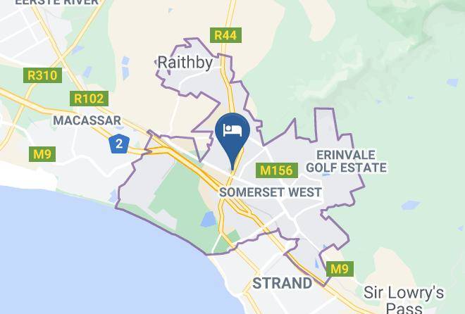 City Of Cape Town - The Lord Charles Hotel Maps