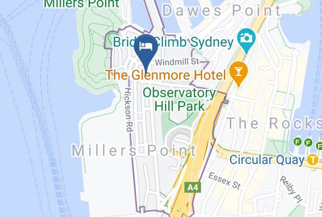 Sydney - The Lord Nelson Brewery Hotel Maps