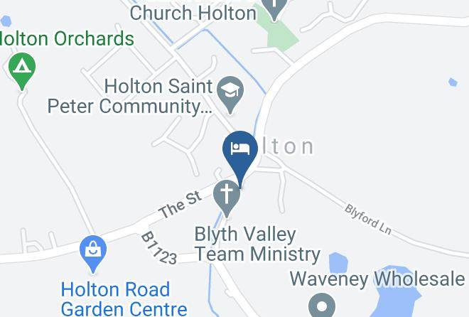 The Lord Nelson Inn Map