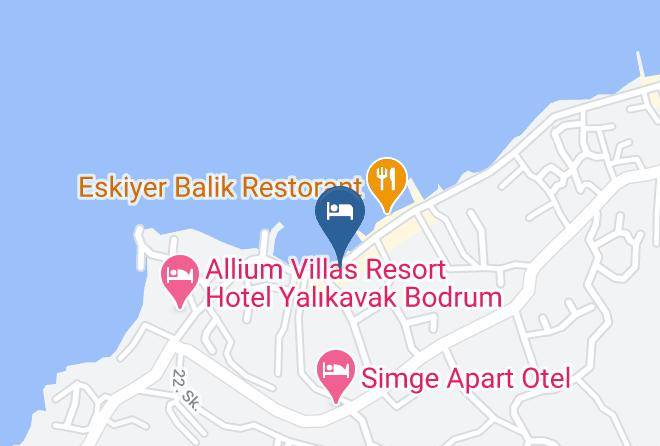 Bodrum - The Losh Hotel Maps