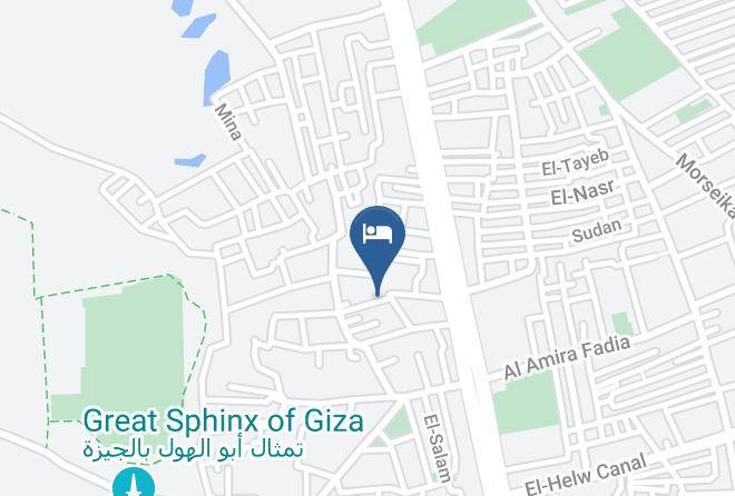 Giza - The Lotus Hotel Maps