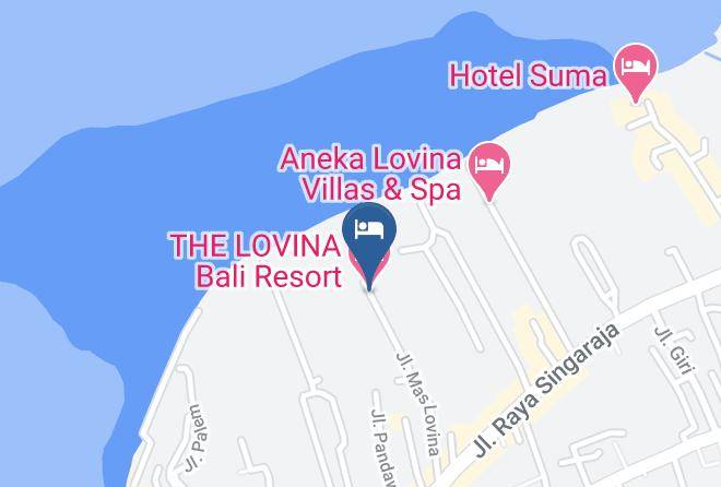 Buleleng Regency - The Lovina Bali Resort Maps