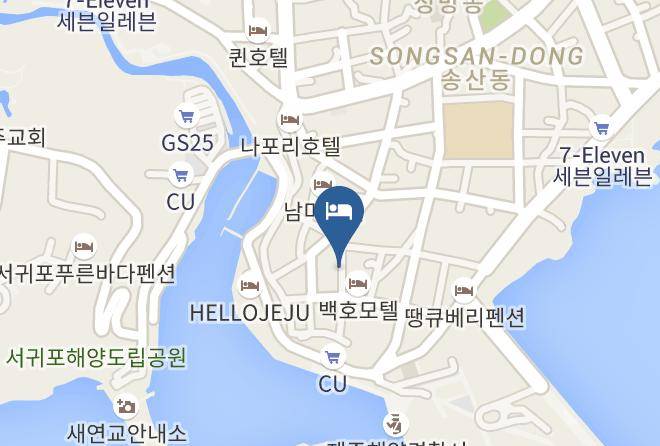 Seogwiposi - The Lucete Hotel Maps