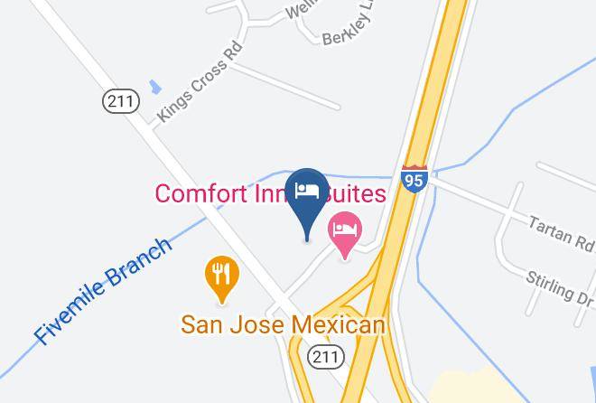 Ramada By Wyndham Lumberton Map