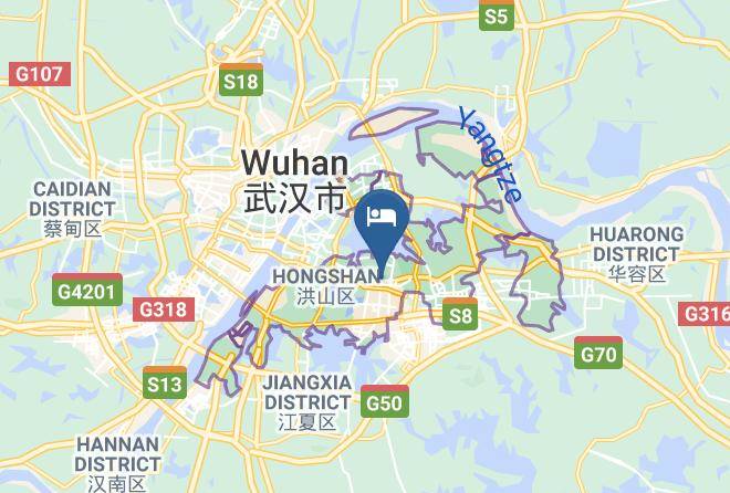 Wuhan - The Lutheran Hotel Maps