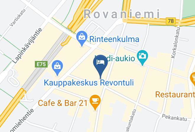 Rovaniemi - The Luxury Downtown Rovaniemi Maps