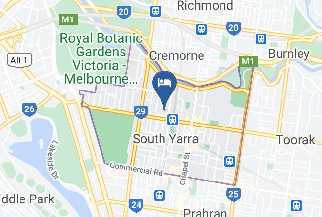Stonnington - Lyall Hotel And Spa Maps