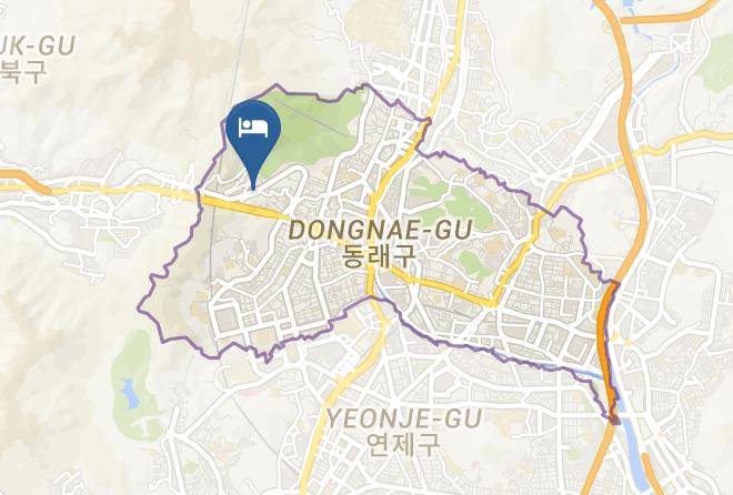 Dongnaegu - The M Hotel Maps