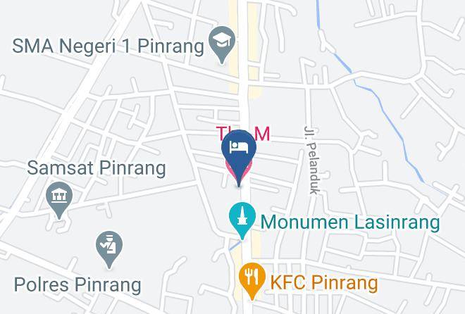 Pinrang Regency - The M Hotel Maps