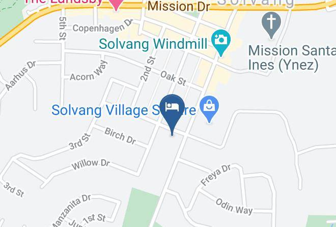 Santa Barbara - The M Solvang Maps