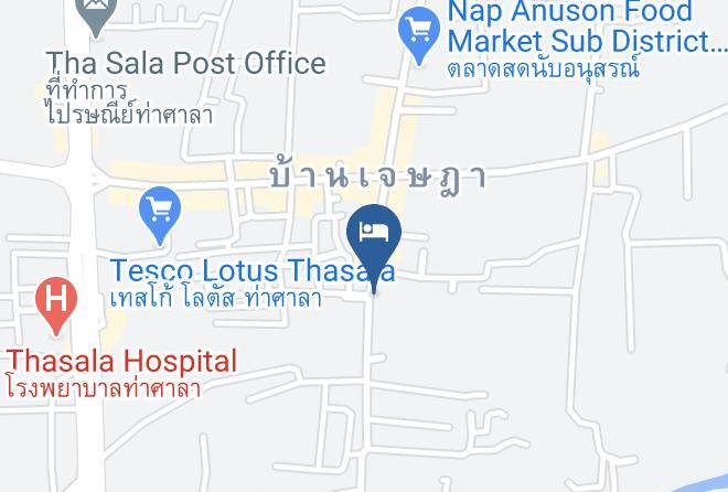 Amphoe Tha Sala - The Madision Boutique Hotel Maps