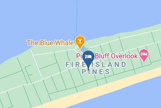 The Madison Fire Island Pines Map