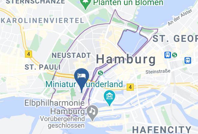 Stadt Hamburg - The Madison Hotel Hamburg Maps