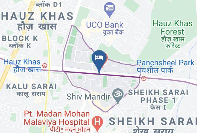 New Delhi - Madpackers Delhi Maps