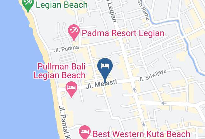 Badung Regency - The Magani Hotel And Spa Maps