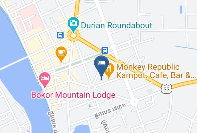 Kampot Town - The Magic Sponge Maps