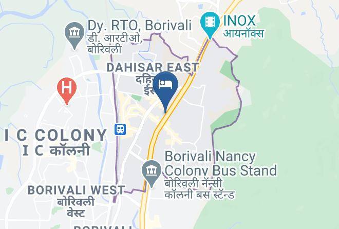Mumbai - The Maharaja Business Hotel Maps