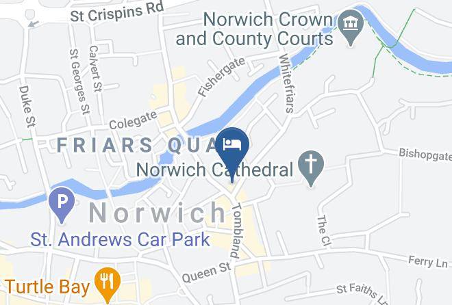Norfolk - The Maids Head Hotel Maps
