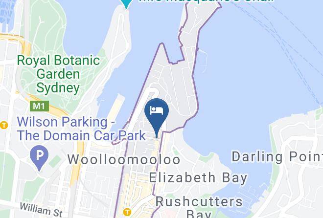 Sydney - The Maisonette Potts Point Maps