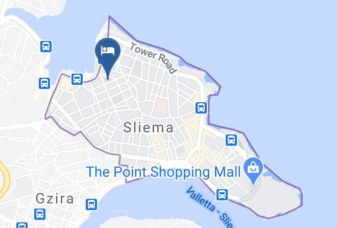 Sliema - The Maltese Sun Maps