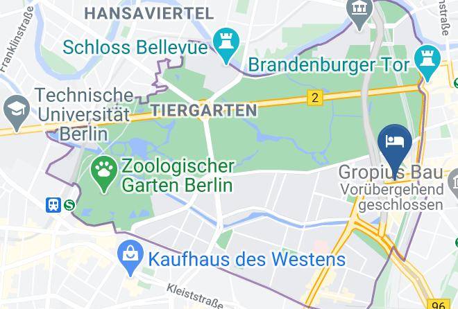 Stadt Berlin - The Mandala Hotel Maps