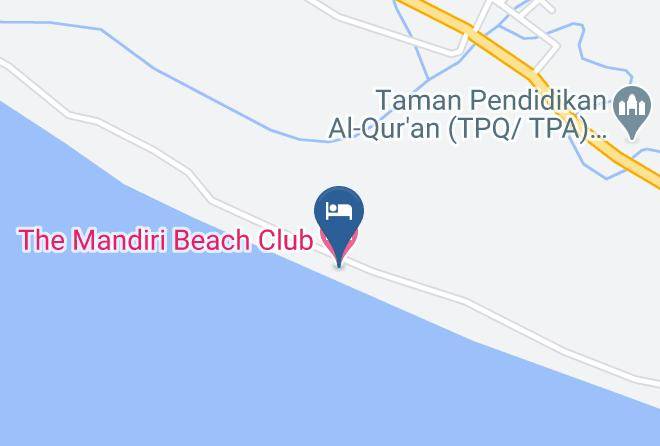 Lampung Barat - The Mandiri Beach Club Maps