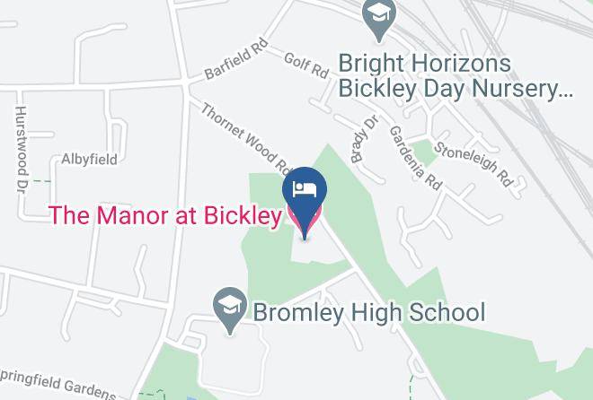 London - The Manor At Bickley Maps