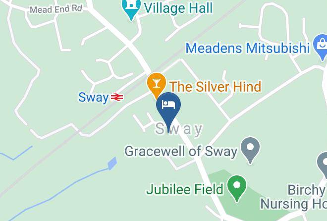 Hants - The Manor At Sway Maps