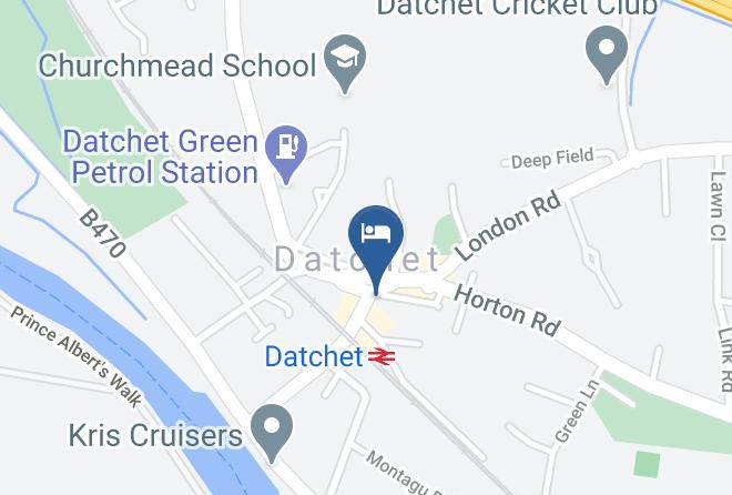 Windsor And Maidenhead - The Manor Hotel Datchet Maps