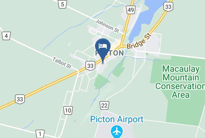 Prince Edward - The Manse Boutique Inn & Spa Maps