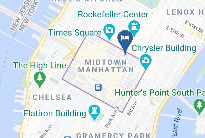 New York - The Mansfield Hotel Maps