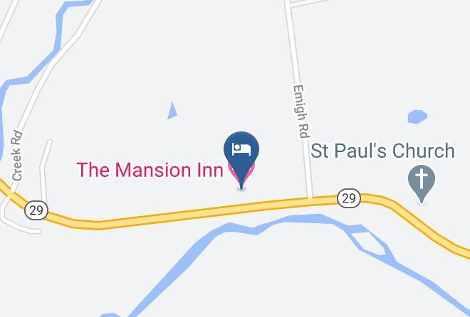 Saratoga - The Mansion Inn Maps