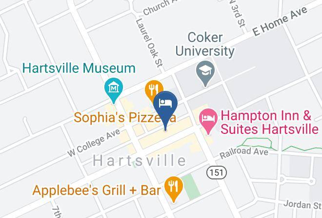 Darlington - The Mantissa Hotel Maps