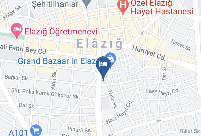 Elazig Carsi - Elazig Marathon Hotel Maps