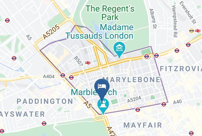 London - The Montcalm London Marble Arch Maps