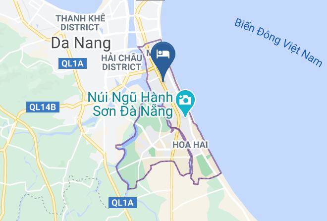 Da Nang - The Marble Mountain Hotel Maps