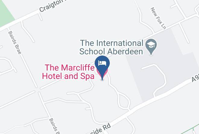 Aberdeen City - The Marcliffe Hotel And Spa Maps