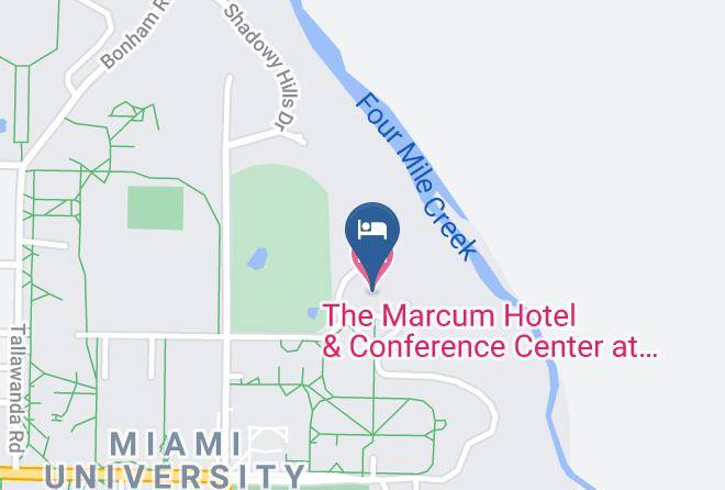 Butler - The Marcum Hotel & Conference Center At Miami University Maps