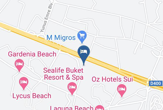 Manavgat - The Marilis Hill Resort & Spa Maps