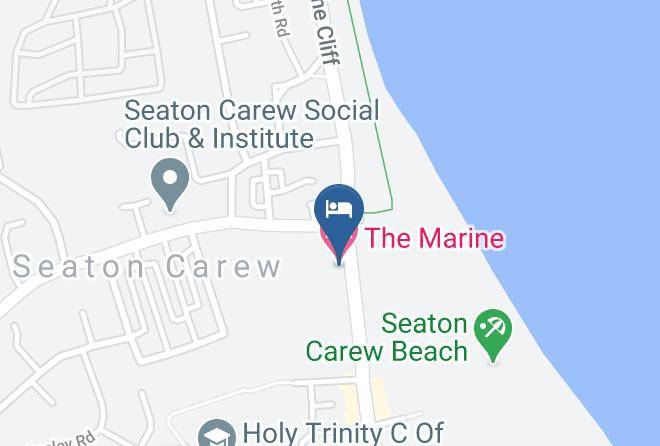 Hartlepool - The Marine Hotel Maps